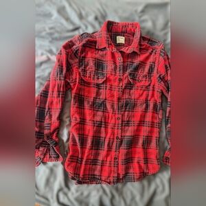 Small, red flannel, Old Navy